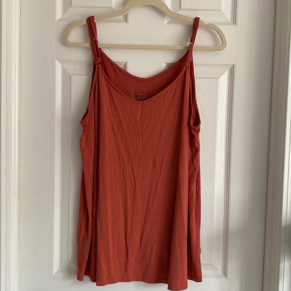 Torrid terracotta tank top size 1